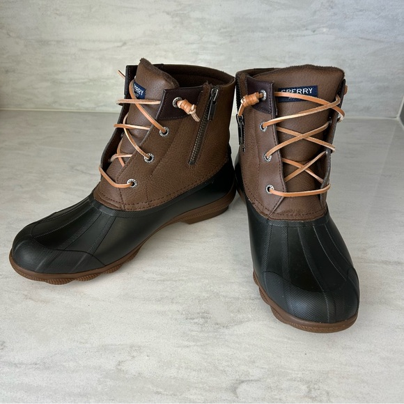 Sperry Waterproof Brown Boots - Picture 2 of 7